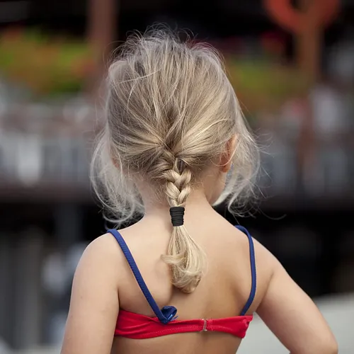 Cintas Para El Pelo Ninetong Negras Para Niñas De 2,5 Cm De
