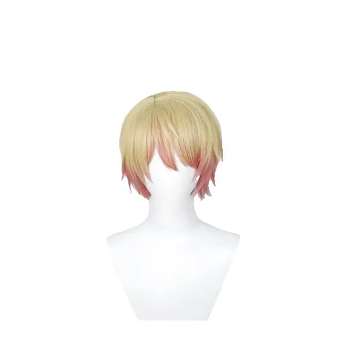 Peluca Cosplay Tenma Tsukasa Project Sekai Degradado