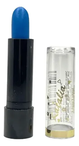 Lápiz Labial Protector Solar Flúo Katalia Color Azul