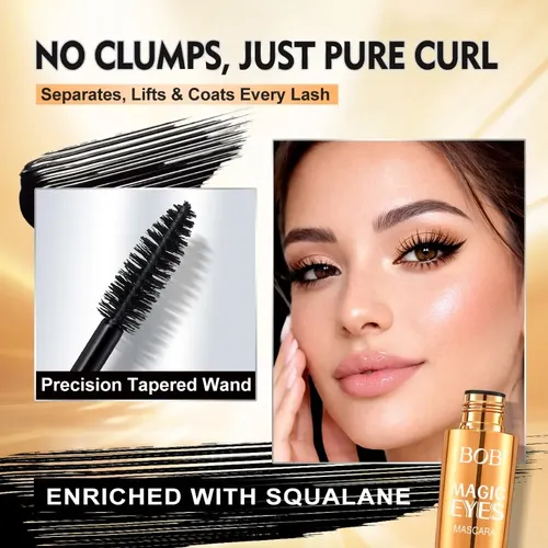 Gel Para Pestañas Bob: Grueso, Rizado, Impermeable E Intrans