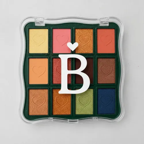 Paleta Tono 02 Sombras De Ojos 12 Colores Mate Brillante Maquillaje Rostro Veoquiero