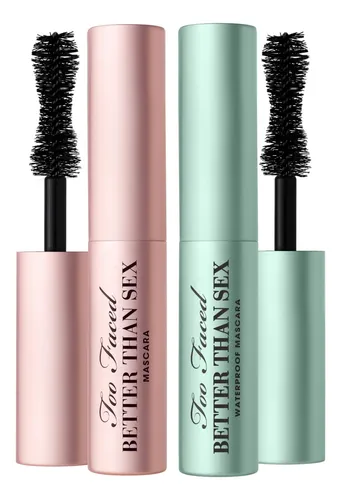 Set De Rímel Too Faced Better Than Sex, Tamaño Viaje Con Bol