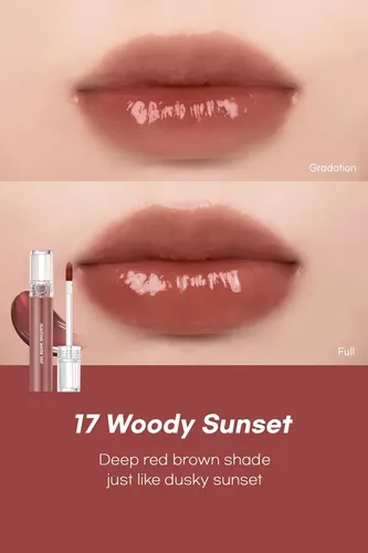 Romand Glasting Water Tint Edicion Sunset Acabado Glossy Color 17 Woody Sunset