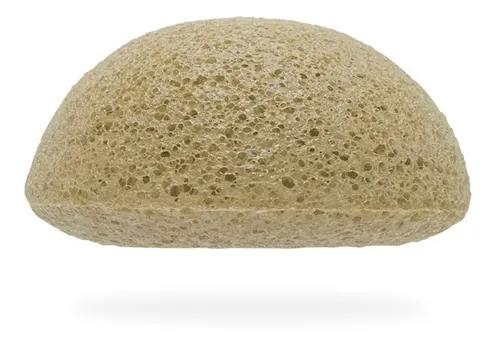 Konjac Esponja Facial Arcilla Verde Frances Piel Mixta