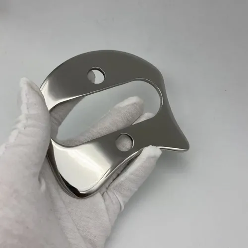 Placa De Masaje Gua Sha De Acero Inoxidable Fulaitong