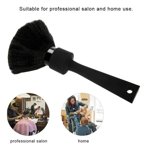 Plumero Para El Cuello Del Cabello, Cepillo Facial Con
