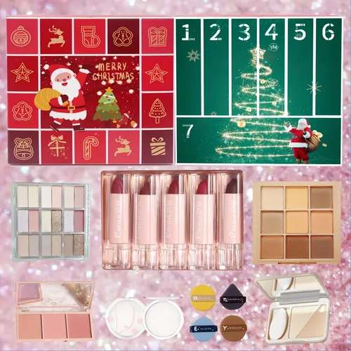 Navidad Kits De Maquillaje Un Conjunto Completo De Maquillaj