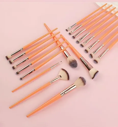 Brocha De Maquillaje, 18 Unidades, Brochas Para Maquillaje E