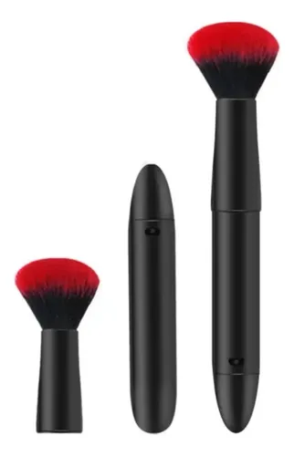 Cjwbrocha Eléctrica Maquillaje 10 Velocidades Vibracióncc Negro