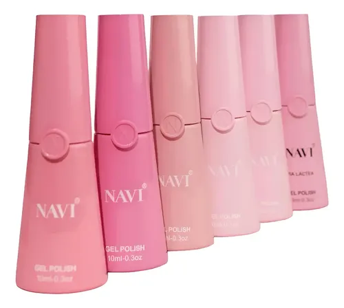 Pack 10 Unidades Esmalte Semipermanente Uv Led Navi 10 Ml