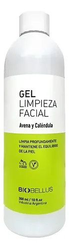 Gel De Limpieza Facial Avena Y Caléndula Biobellus 300ml
