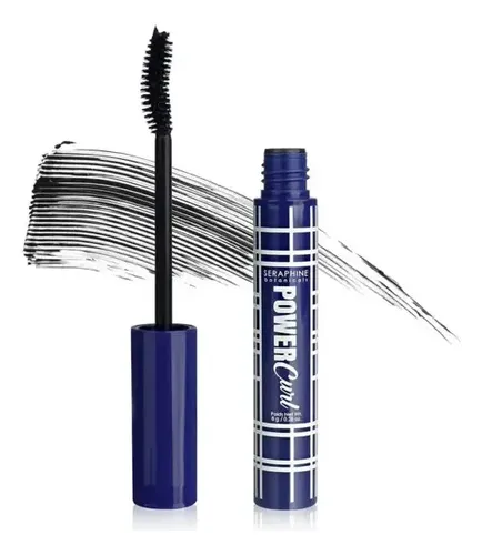 Mascara Power Curl Seraphine Botanicals Rimel Rizo Poderoso