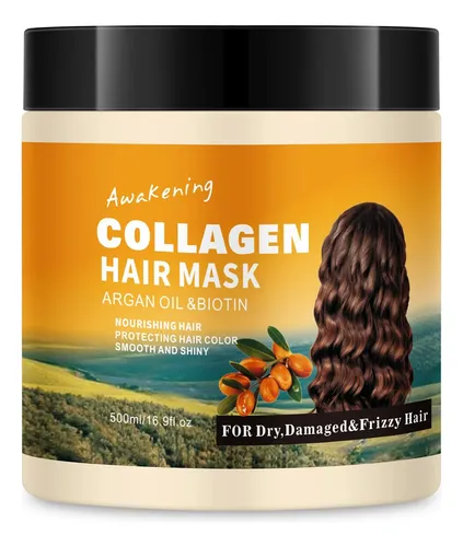 Mascarilla Y Tratamiento Capilar Lskinbath Con Colágeno Para