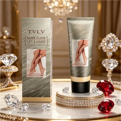 Tvlv Crema Para Piernas Y Manos Nude Glow, 100g, Brillo