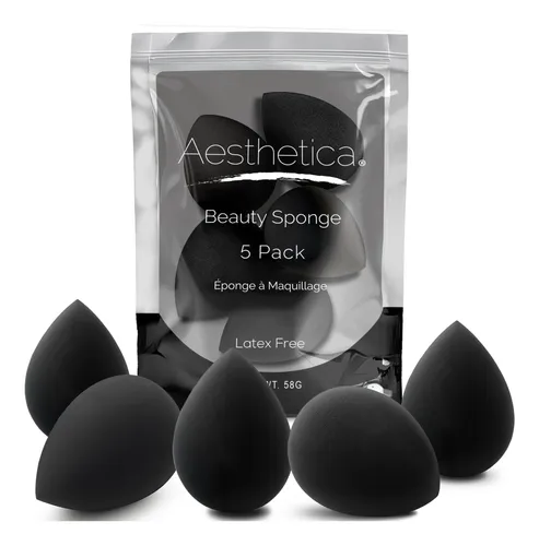Aesthetica Beauty Sponge Vegana Pack X5