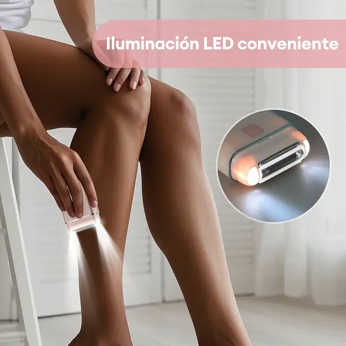 Depiladora Eléctrica Recargable Para Mujer, Portátil. Md