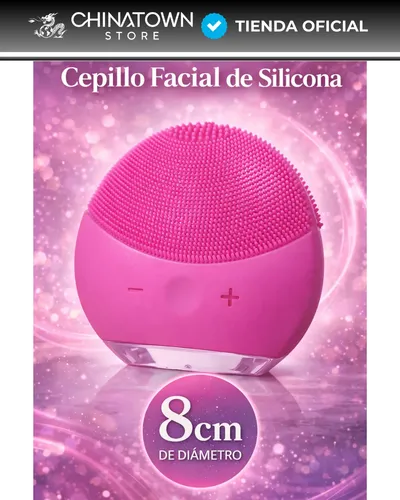 Limpiador Cepillo Facial Vibrador Masajeador Recargable Usb