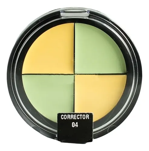 Paleta Corrector Ojeras Heburn Make Up Tono 04 Profesional
