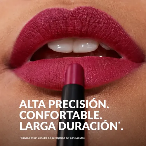 Lápiz Labial Preciso Matte Larga Duracion Power Stay Retractil – Avon Color Feisty Fawn