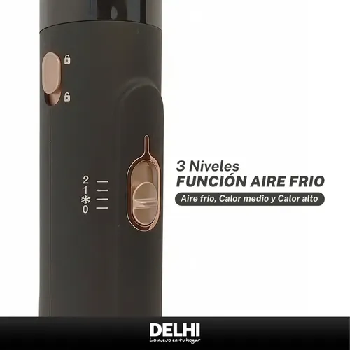 Secador De Pelo 6 En 1 Delhi 2200w Profesional Accesorios