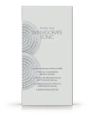 Mary Kay Repuestos X2 Cabezal Cepillo Limpiador Skinvigorate