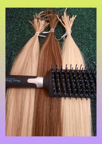 Manojo De 25 Mechas De Buen Volumen De Cabello 100% Natural