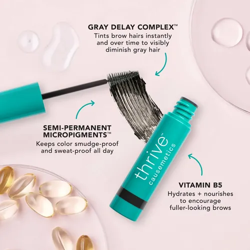 Gel Para Cejas Thrive Causemetics Instant Brow Fix Rubio Cla