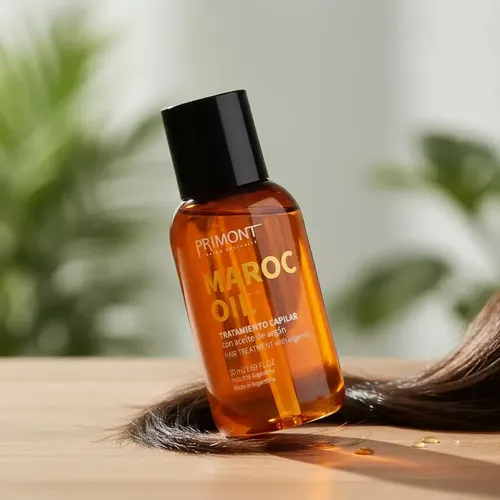 Mini Alisadora Lizze Plancha Pelo Portátil Uso Diario Viaje Aceite Maroc Oil Primont 50ml