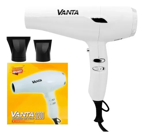 Secador De Pelo Cabello Profesional Vanta 9200 Ultra Quiet