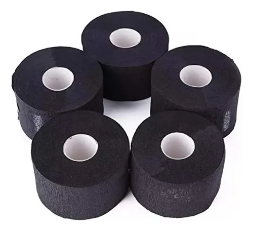 Tiras Para Cuello De Barbero, 5 Rollos, 500 Piezas, Negras,