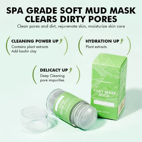Control De Mascarilla De Barro Limpiadora En Barra