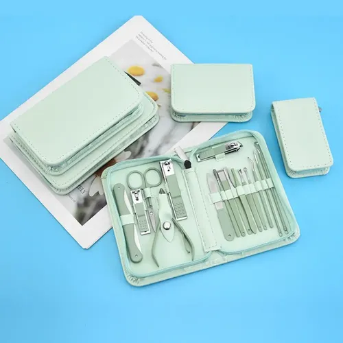 Kit Cortaúñas Acero Inoxidable Cuidado De Uñas