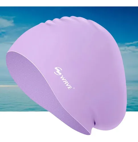 Gorro De Natación Púrpura 19.5x26x1.2cm Resistente