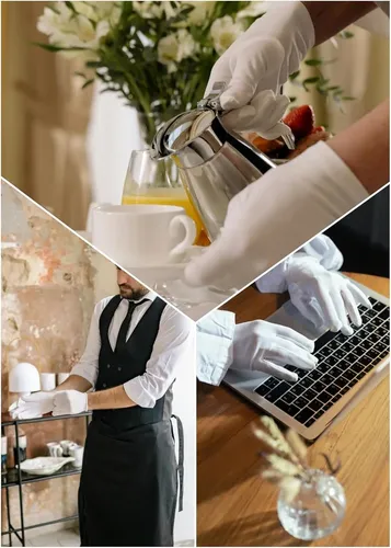 12 Pares Guantes Algodón Blanco Para Manos Secas Y Eczema