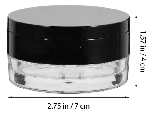 Caja De Polvo Suelto De Maquillaje Vacía Portátil, Botella D