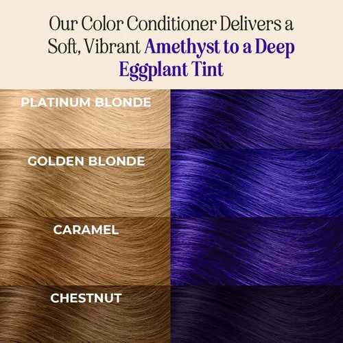 Set De Coloración Vegana Inh Con Amaranto Púrpura Oscuro