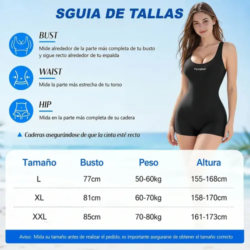 Traje De Baño Deportivo Mujer Natación Lycra Gorra Y Goggles