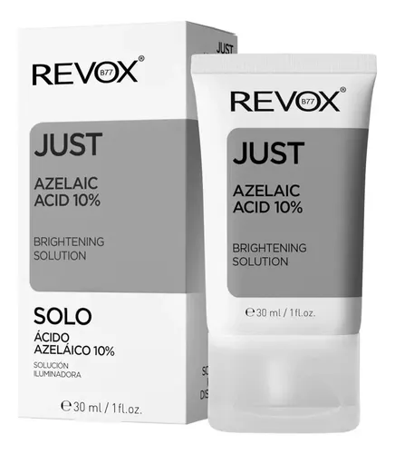 Solución Iluminadora Just Ácido Azelaico 10% X30ml Revox