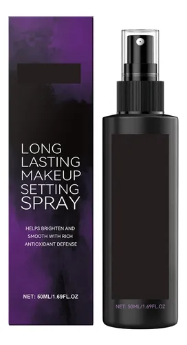 Spray Fijador De Maquillaje Resistente Al Agua, 50 Ml, 1 Ud
