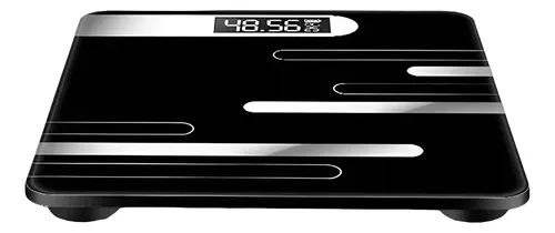 Balanza De Piso Digital Pantalla Lcd Elegante Baño Hogar