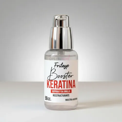 Booster De Keratina Frilayp X50cc Repara Da Brillo Y Suavida