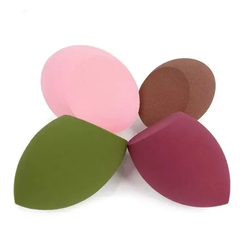 Esponjas Blender Aplicar Maquillaje Base Corrector Recto