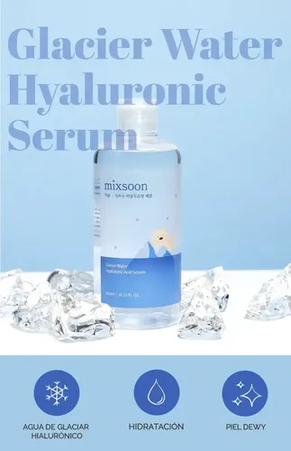 Mixsoon Glacier Water Hyaluronic Acid Serum X300ml