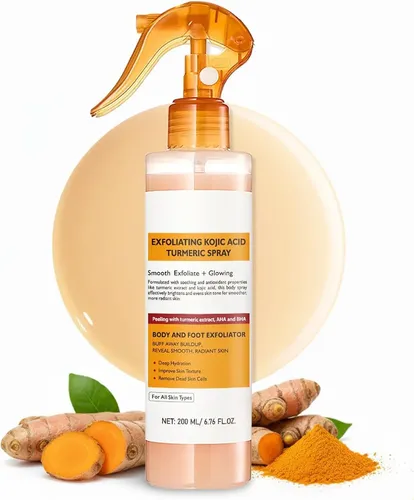 /’]spray Exfoliante Con Cúrcuma Piel Suave Y Renovada~+
