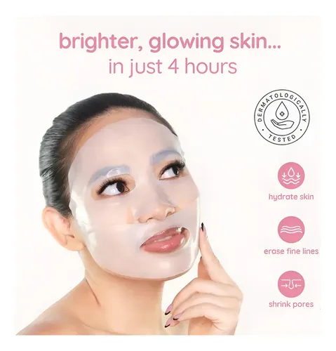 Bio Collagen Real Deep Mask Box X4 Reafirma Hidratante