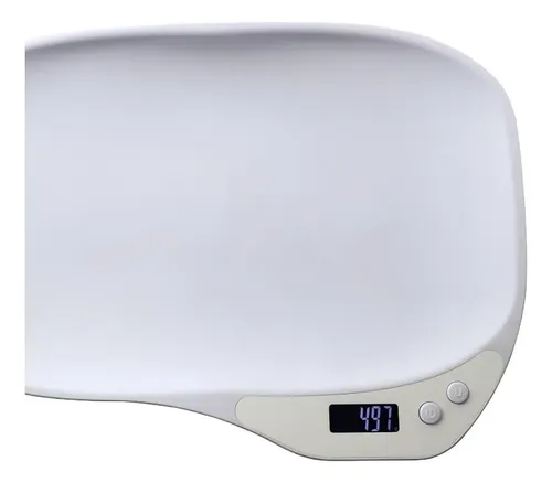 Báscula Digital Para Mascotas Bebé 15kg Bandeja