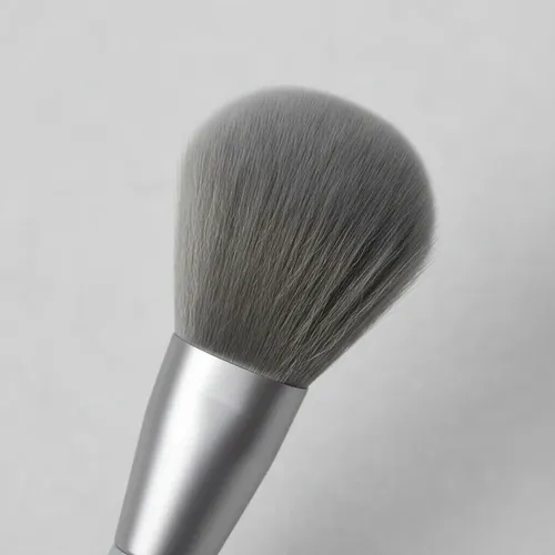 Brocha Plateada Polvo Compacto Paris Night Rubor Plateado