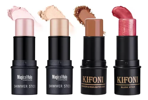 Kit De Iluminador Y Colorete Makeup Contour Stick Sumeitang,