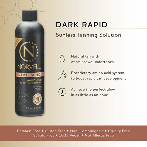Solución Bronceadora Sin Sol Norvell One Hour Rapid 240 Ml