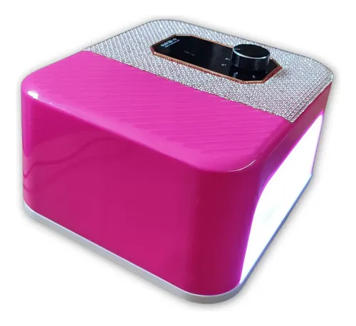 Uñas de gel Sun Ab13 de 288 W LED UV Booth con piedras rosas brillantes